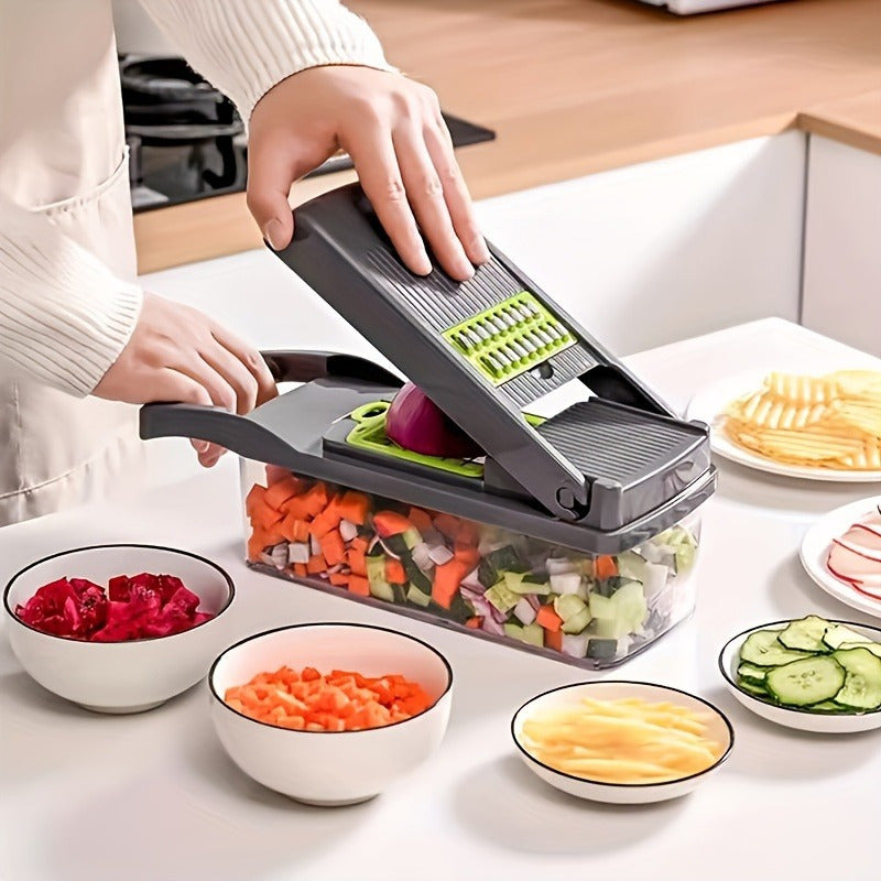 All-in-One Veggie Chopper & Slicer Set