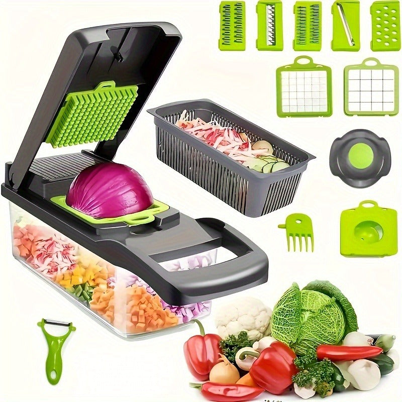 All-in-One Veggie Chopper & Slicer Set